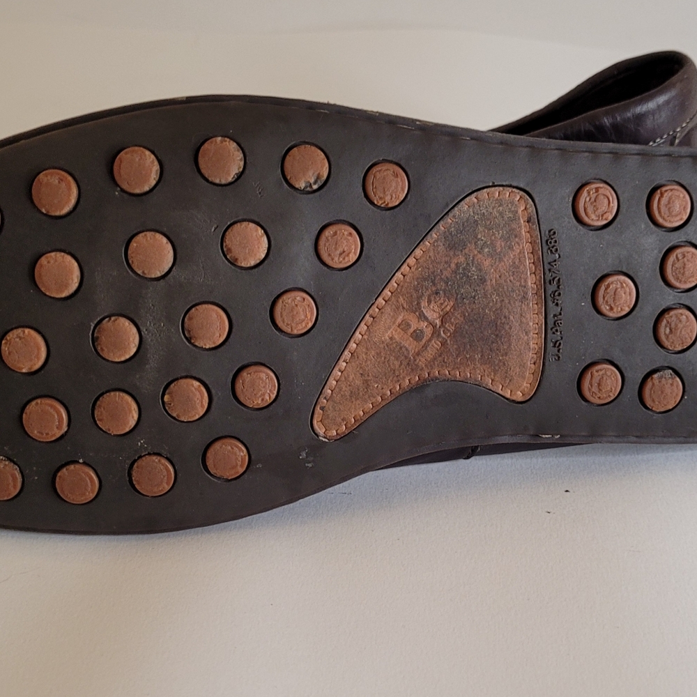 Men's Born Leather Loafer Slip-on Shoes size 10.5  (44.5) - Picture 4 of 12